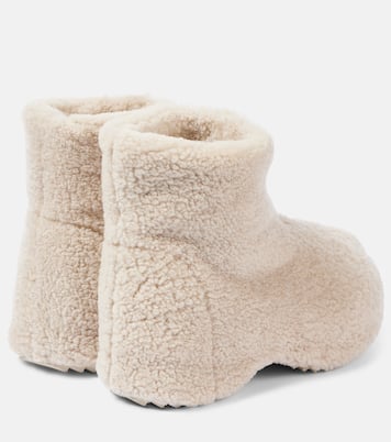 Curly shearling ankle boots | Inuikii