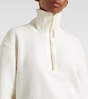 Felpa Roselle in pile con zip | Varley