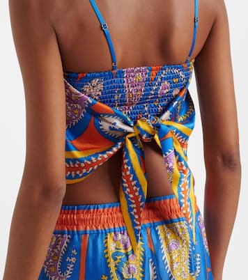 Bedrucktes Top Flores | Alémais