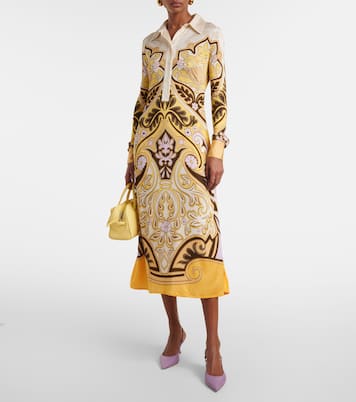 Bedrucktes Midikleid Perry | La DoubleJ