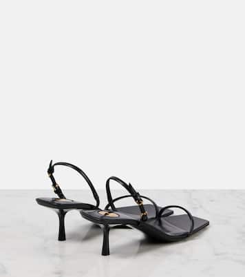 Sandalen Jaspe aus Leder | Saint Laurent