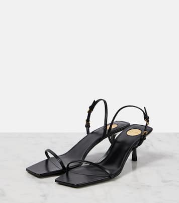 Sandalen Jaspe aus Leder | Saint Laurent