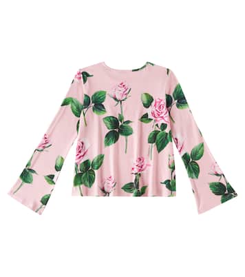 T-shirt à fleurs | Dolce&Gabbana Kids