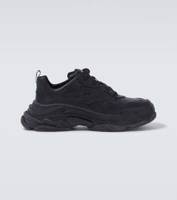 Triple S Sporty皮革运动鞋 | Balenciaga
