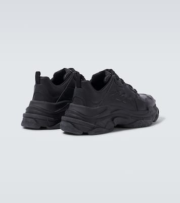 Triple S Sporty皮革运动鞋 | Balenciaga