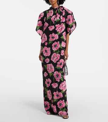 Bedrucktes Maxikleid aus Seide | Stella McCartney