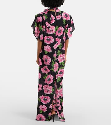 Bedrucktes Maxikleid aus Seide | Stella McCartney