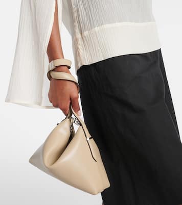 Scoop leather shoulder bag | Toteme