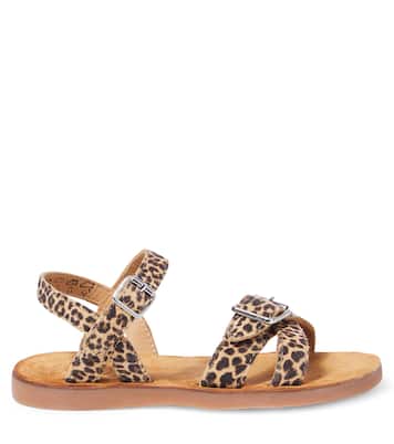 Plage-Air Crossy leather sandals | Pom d'Api