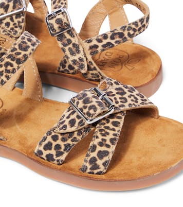 Plage-Air Crossy leather sandals | Pom d'Api