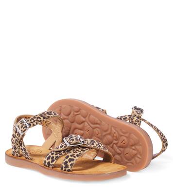 Plage-Air Crossy leather sandals | Pom d'Api