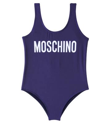 Logo printed swimsuit | Moschino Kids