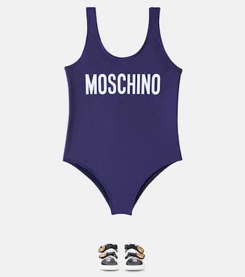 Logo printed swimsuit | Moschino Kids