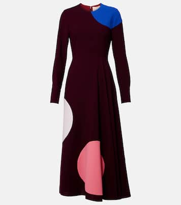 Withiel printed crêpe midi dress | Roksanda