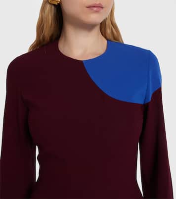 Withiel printed crêpe midi dress | Roksanda