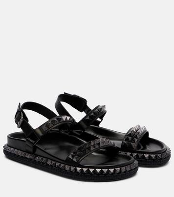 Pyrabizz spiked leather sandals | Christian Louboutin