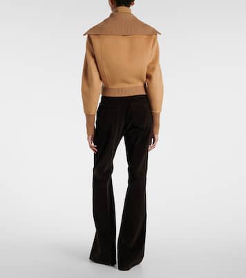 Jacke aus Wolle und Kaschmir | Victoria Beckham