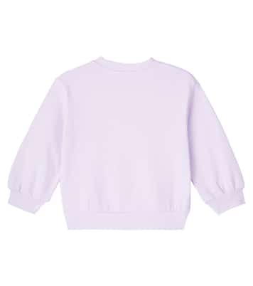 Printed cotton jersey sweatshirt | Stella McCartney Kids