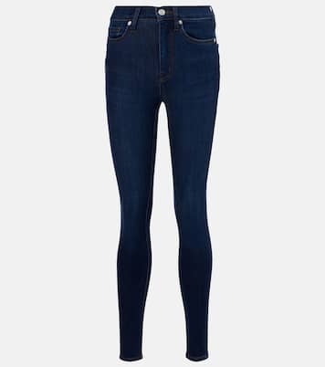 Le high-rise skinny jeans | Frame