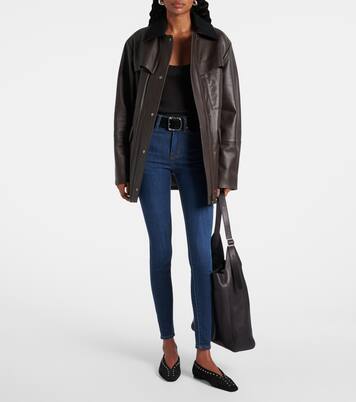 Le high-rise skinny jeans | Frame