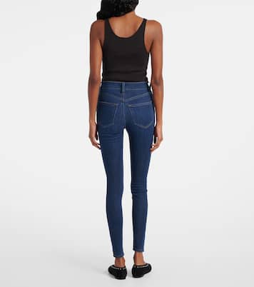 Le high-rise skinny jeans | Frame
