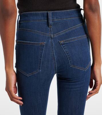 Le high-rise skinny jeans | Frame