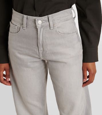 Tess mid-rise straight jeans | 7 For All Mankind