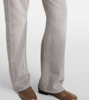 Tess mid-rise straight jeans | 7 For All Mankind