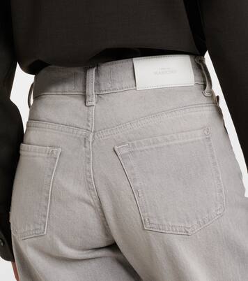 Tess mid-rise straight jeans | 7 For All Mankind