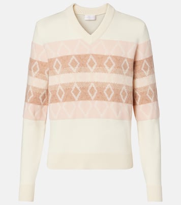 Jacquard virgin wool sweater | Moncler