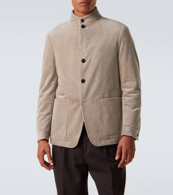 Veste Conte en coton et cachemire | Zegna