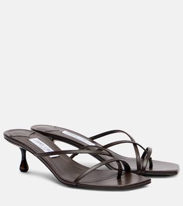 Sandalen Etana 50 aus Leder | Jimmy Choo