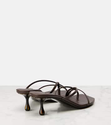 Sandalen Etana 50 aus Leder | Jimmy Choo