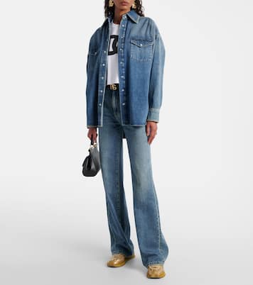 DG Cushion metallic leather sneakers | Dolce&Gabbana