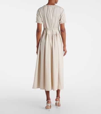 Abito midi in popeline di cotone Terry | 'S Max Mara