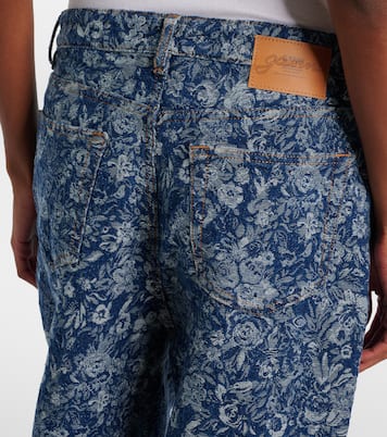 Wide-Leg Jeans Tapestry | Ganni