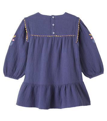 Isatys embroidered cotton gauze dress | Louise Misha