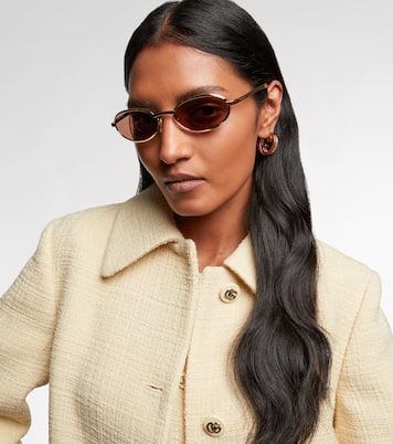 Rodeo Drive oval sunglasses | Gucci