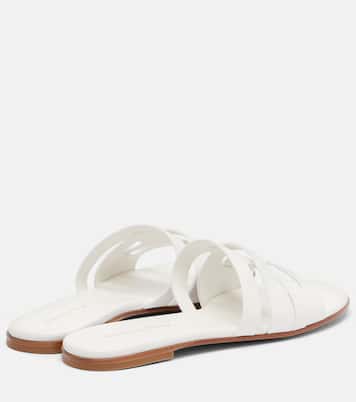 Pantoletten aus Leder | Gianvito Rossi