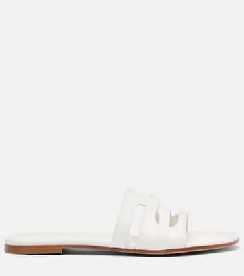 Pantoletten aus Leder | Gianvito Rossi