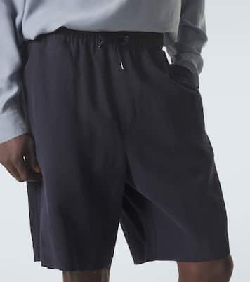 Linen canvas Bermuda shorts | Giorgio Armani