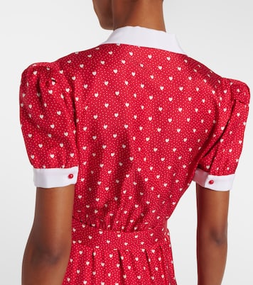 Midikleid aus Seiden-Twill | Rodarte