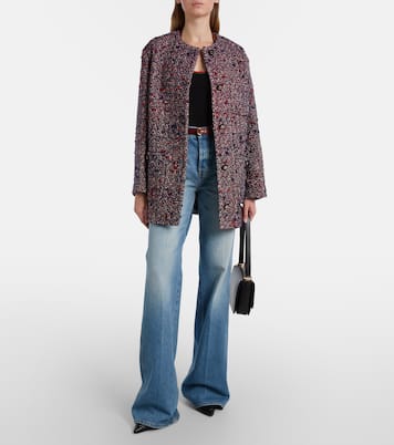 Top Web Stripe en coton mélangé | Gucci