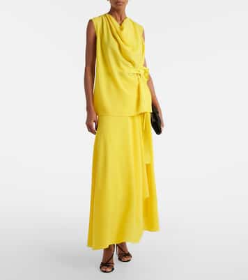 Asha crêpe maxi skirt | Roksanda