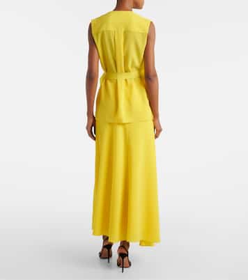 Asha crêpe maxi skirt | Roksanda