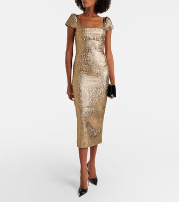 Cocktailkleid aus Lamé | Roland Mouret