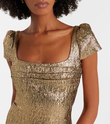 Cocktailkleid aus Lamé | Roland Mouret