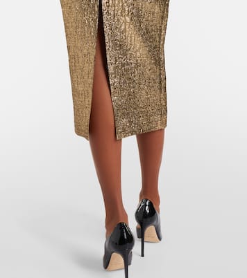 Cocktailkleid aus Lamé | Roland Mouret