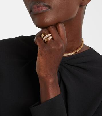 Bague Gucci Blondie à cristaux | Gucci