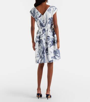 Robe en coton à fleurs | Erdem